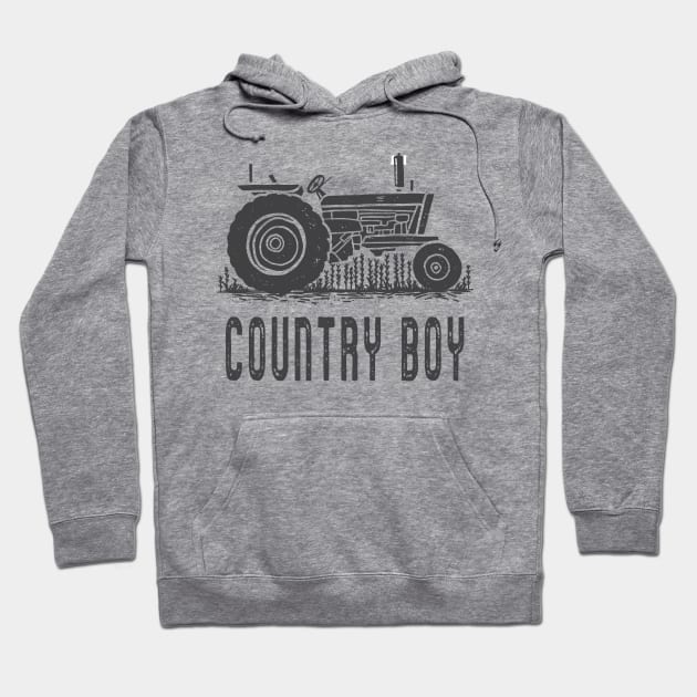 Country Boy Hoodie by DogfordStudios